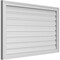 Ekena Millwork Vertical Surface Mount PVC Gable Vent: Functional, w/ 2"W x 1-1/2"P Brickmould Frame, 42"W x 26"H GVPVE42X2602SF - alternate 5